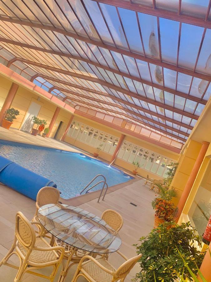 Atico Deluxe Entre Centro Y Playa Salinas Con Terraza, Wifi, Piscina Climatizada, Gym, Sauna Y Garaje -Smart Tv Roquetas de Mar Luaran gambar